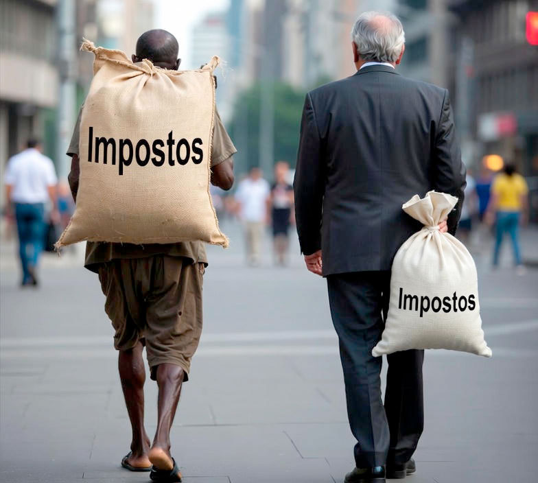 Peso dos impostos