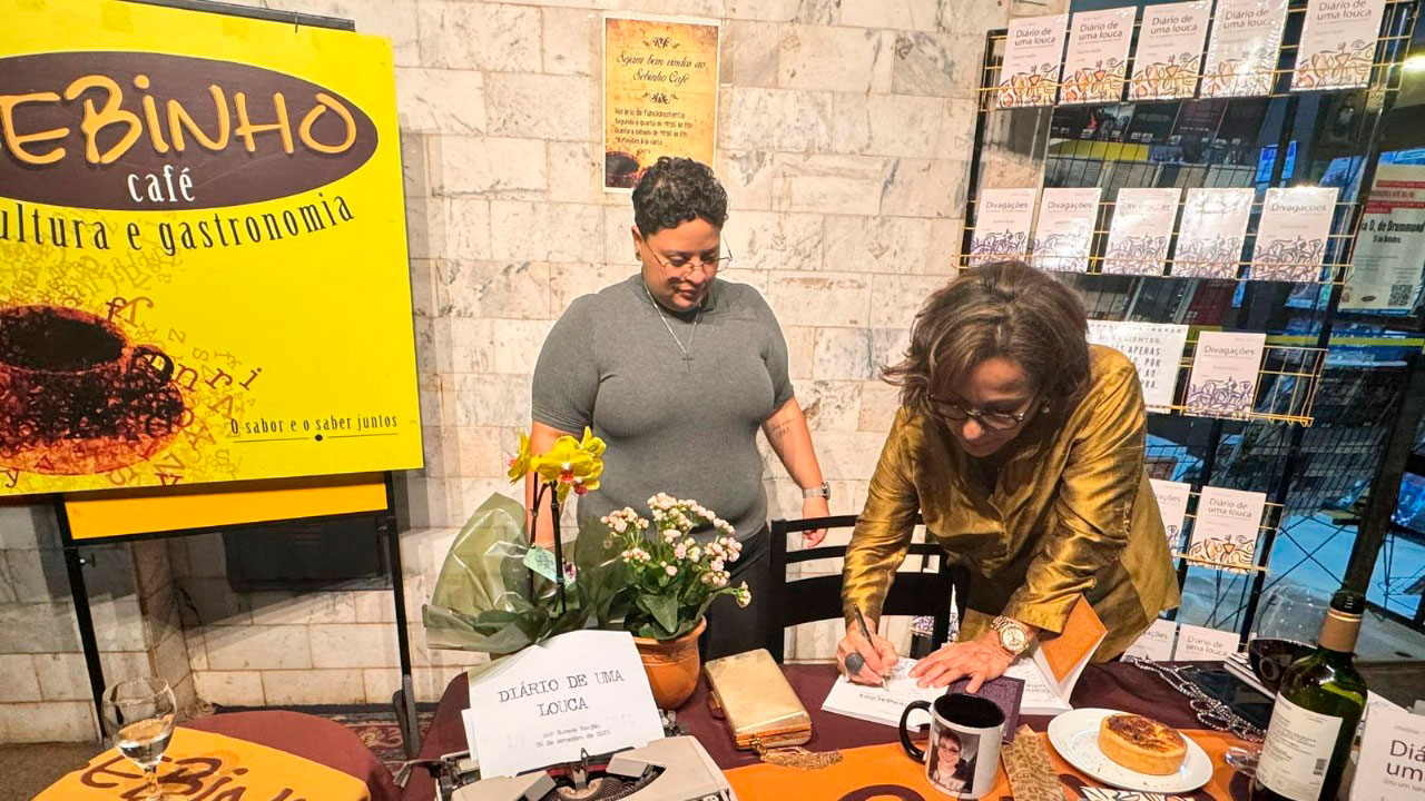 Lançamento "Diário de uma louca"