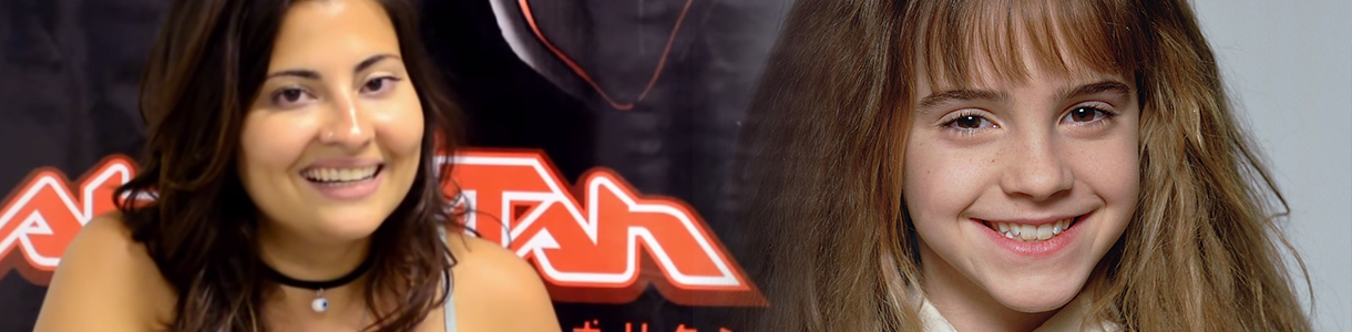 Luisa Palomanes é a dubladora de Hermione Granger