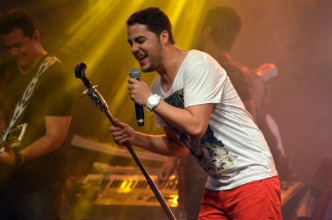 Levi Lima mostrou os sucessos do Jammil