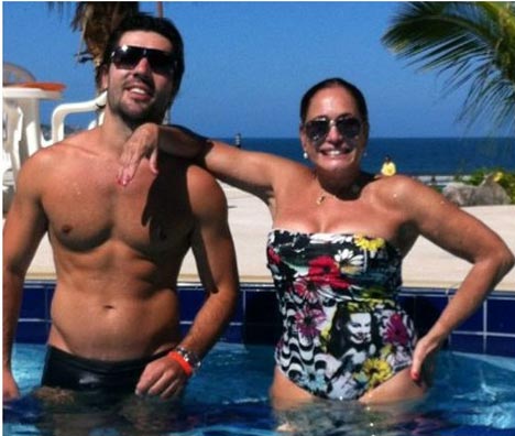 Suzana Vieira e Sandro Pedroso esto separados