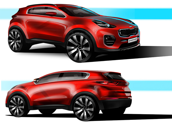 O novo Sportage da Kia