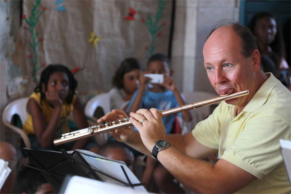 O repert�rio da apresenta��o � composto por obras de compositores baianos e cl�ssicos