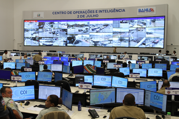 Reduo do tempo resposta policial  destaque de um ano do Centro de Opera
