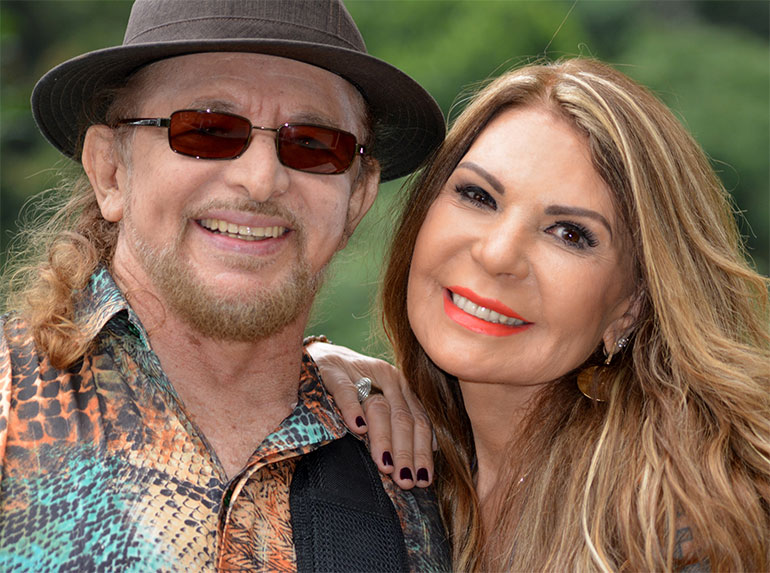 Os cantores celebram 40 anos de amizade