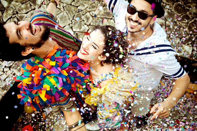 Bailinho de Quinta  uma das atraes no Pel