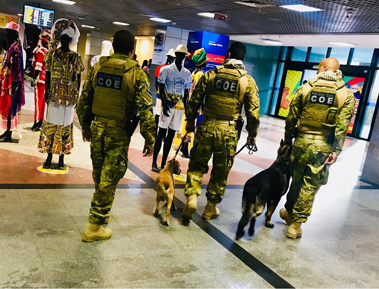 Ces da COE ampliam aes e proximidade com a populao no Aeroporto