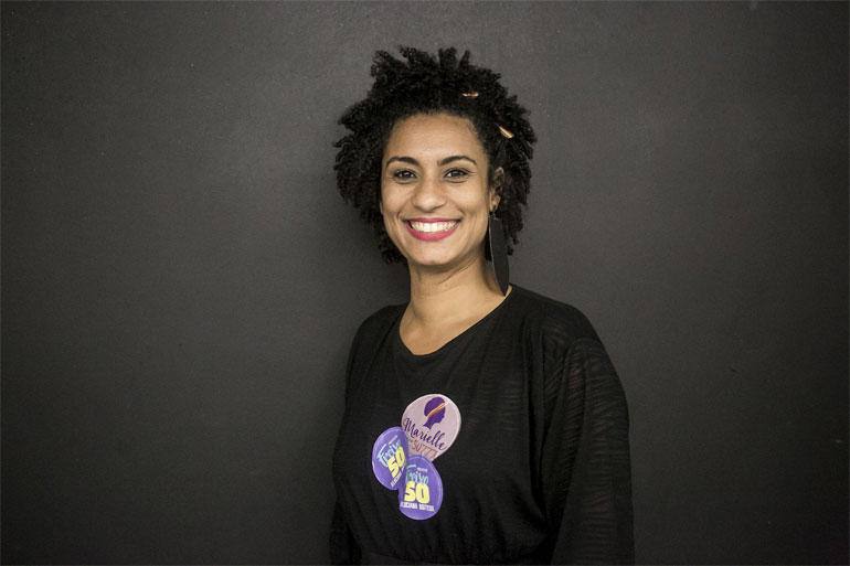 A vereadora do Rio Marielle Franco (PSOL)