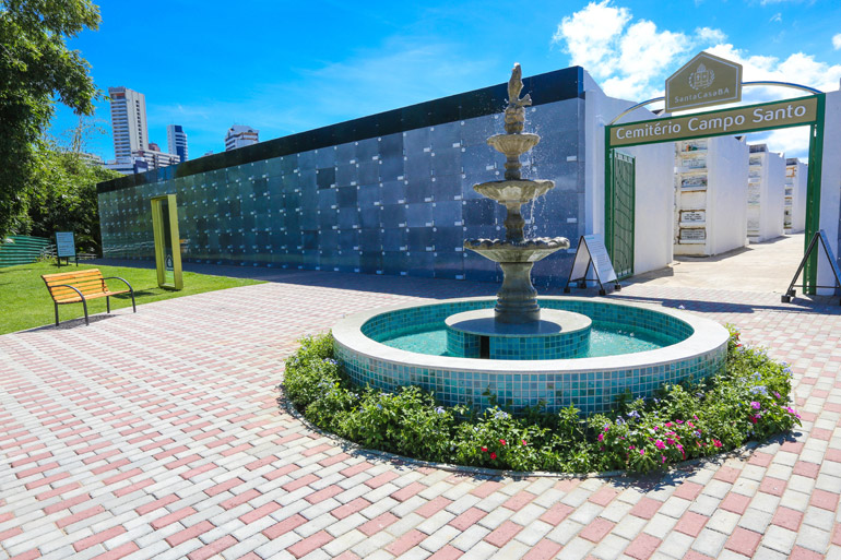 Campo Santo ganha 2 mil novos ossu�rios e 796 m�dulos verticais de sepultamento
