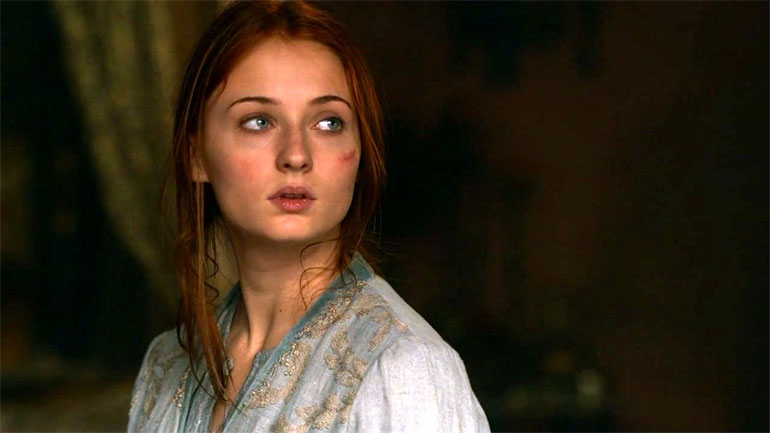 Sansa Stark  uma das personagens preferidas da srie