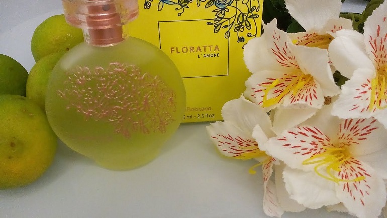A embalagem de Floratta L�Amore tem inspira��o nas cores do lim�o siciliano e remete �s tonalidades alegres da Costa Amalfitana