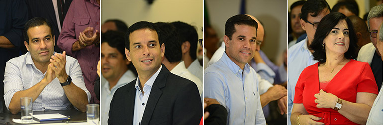 Bruno Reis, Lo Prates, Felipe Lucas, Rogria Santos
