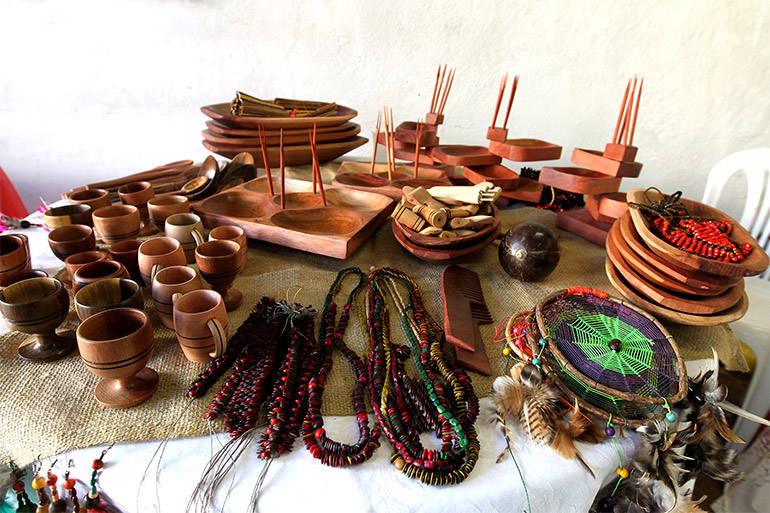 Mostra destaca a influ�ncia da cultura ind�gena 