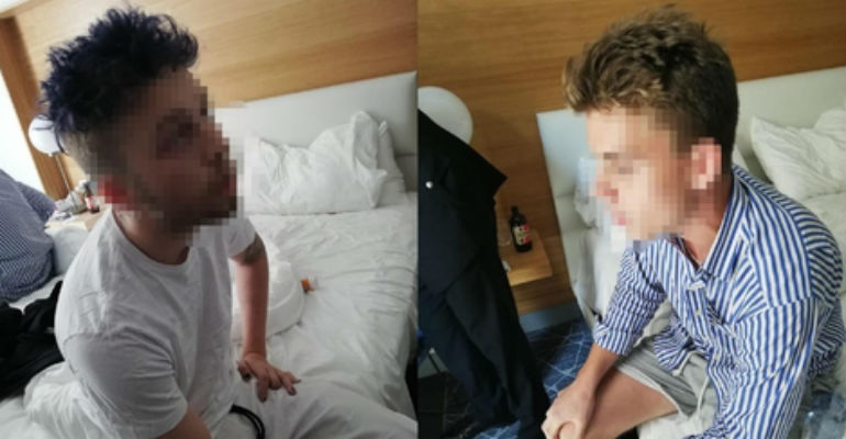 Homens acusados de matar policial italiano