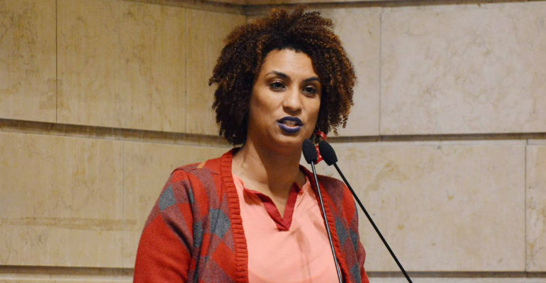 Marielle Franco, vereadora carioca assassinada 