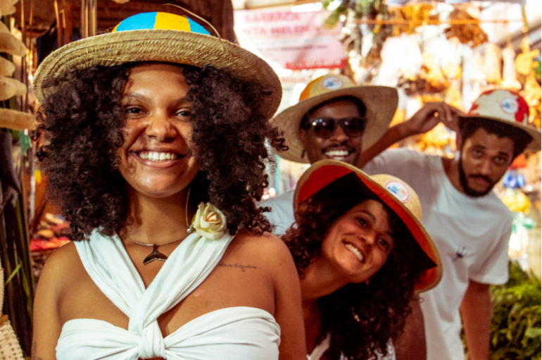 Samba, capoeira e workshops; Pelourinho