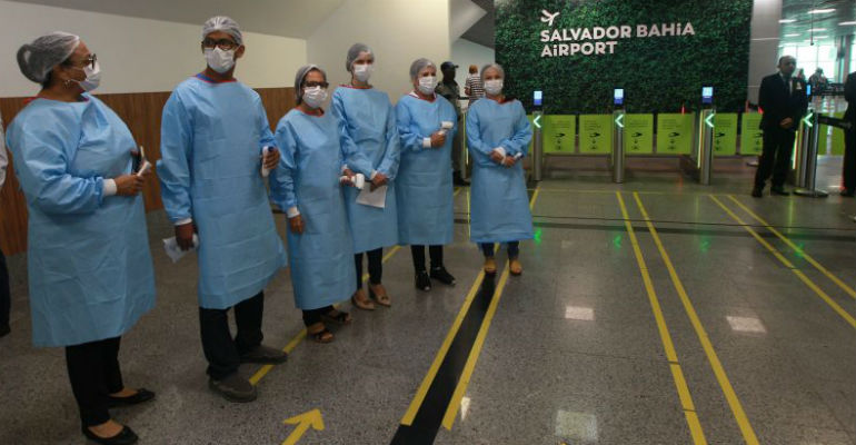 A secretariapoder, ainda, adotar as medidas necessrias  inspeo sanitria nas aeronaves