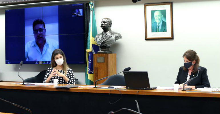 Comisso externa da Cmara sobre coronavrus debate situao do Amap 