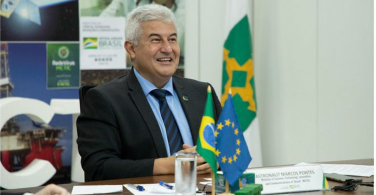 O anncio foi feito ministro da Cincia, Tecnologia, Inovaes e Comunicaes, Marcos Pontes