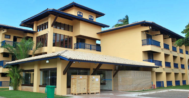 A unidade  uma rea de isolamento respiratrio e de contato, onde  proibido visitas e acompanhantes