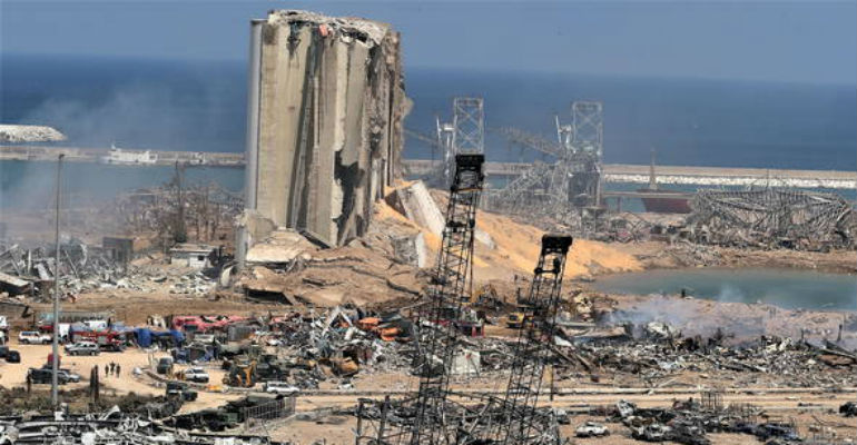 A exploso foi a mais forte que j atingiu Beirute, cidade marcada por uma guerra civil h trs dcadas