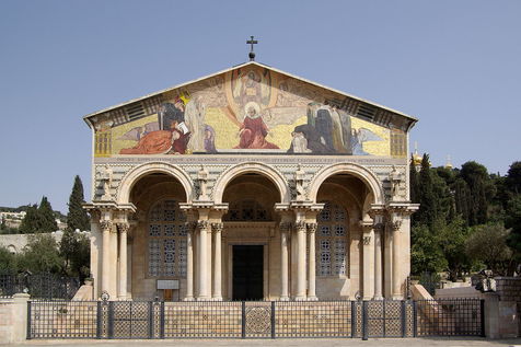 A Igreja de Todas as Naes  o 2 local cristo mais visitado de Israel 