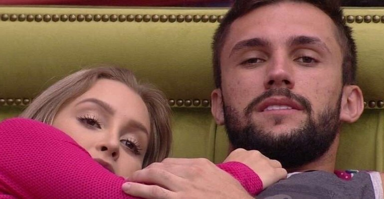 Carla Diaz e Arthur no BBB 