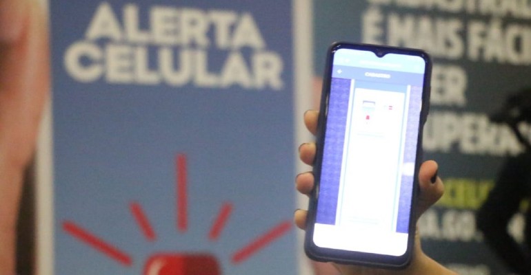 'Alerta Celular'  um servio da Secretaria de Segurana Pblica 