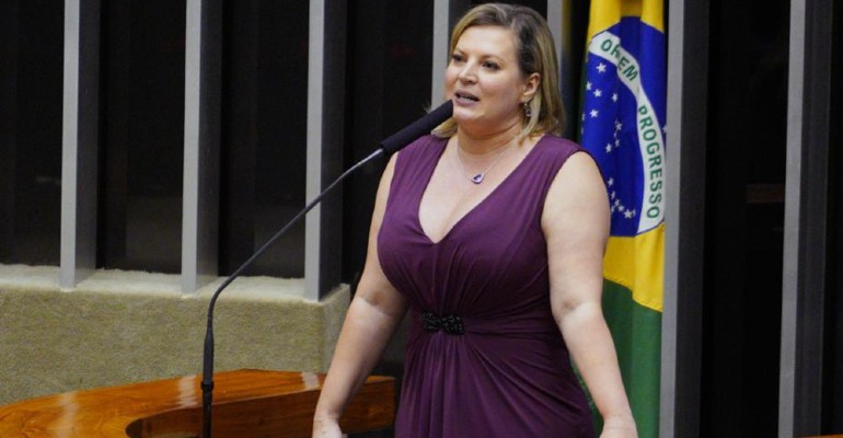A deputada Joice Hasselmann