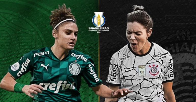 Final do Brasileiro Feminino Neoenergia 2021 ser entre Palmeiras e Corinthians 