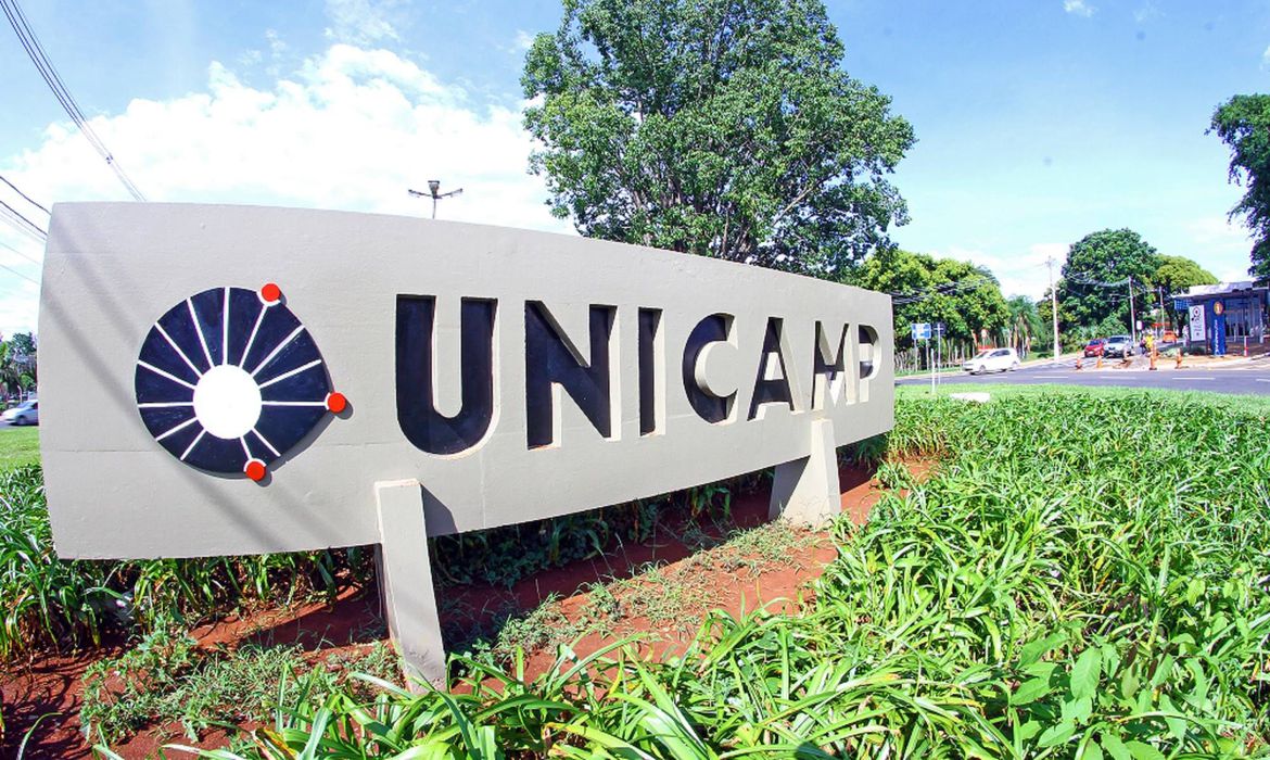 Placa da Unicamp