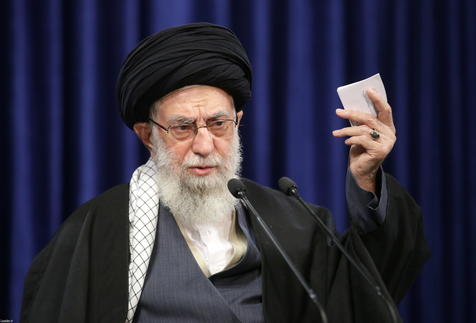 O guia supremo do Ir, aiatol Ali Khamenei