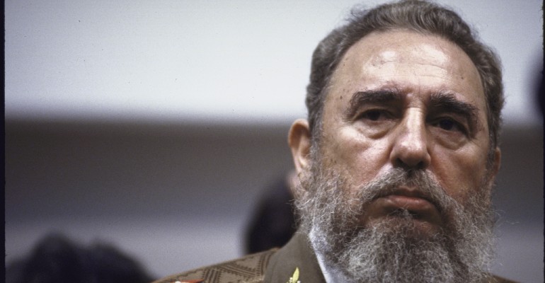 Fidel Castro, ex-presidente de Cuba e um dos lderes da Revoluo Cubana 