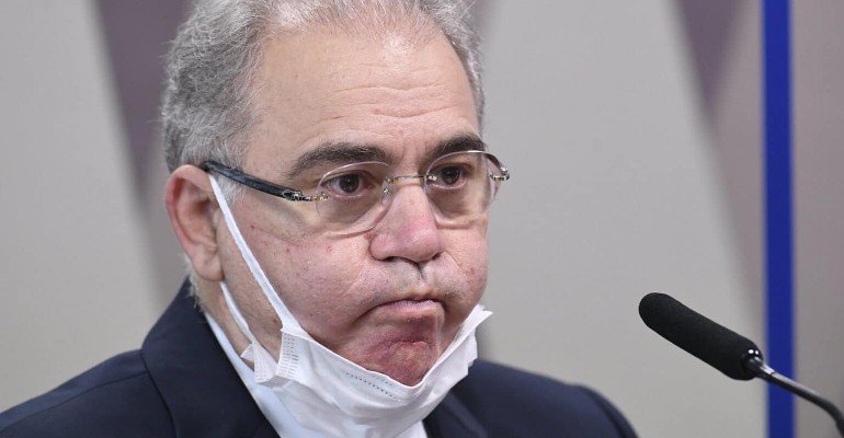 Marcelo Queiroga presta depoimento na CPI da Covid no Senado 