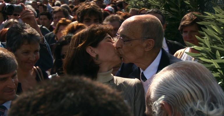 O casal Jos Saramago e Pilar Del Rio
