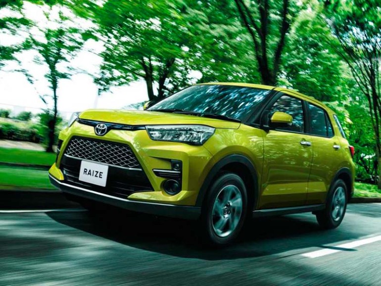 O Raize é uma espécie de versão menor do Corolla Cross