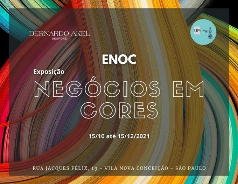 Banner de divulgao Exposio Negcio das Cores