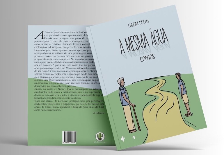 "A Mesma Água", do escritor e psicanalista baiano Eliecim Fidelis, foi lançado em Salvador