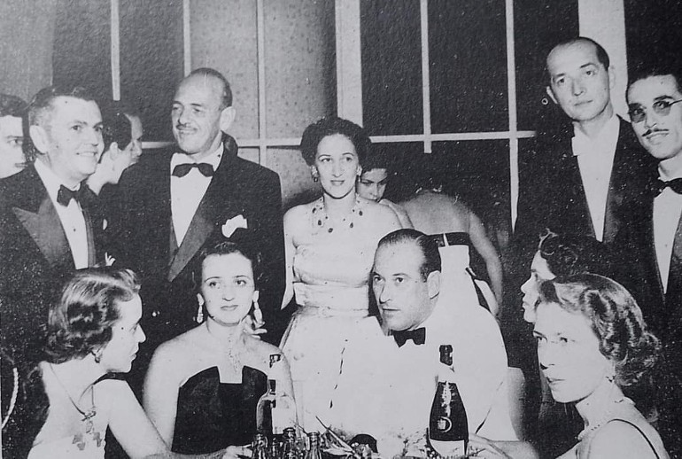 Antigo baile realizado no Hotel da Bahia