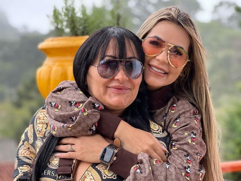Solange e Deolane Bezerra