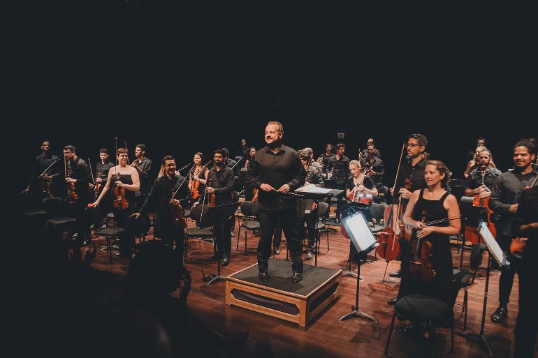 A Orquestra Sinfônica da Bahia