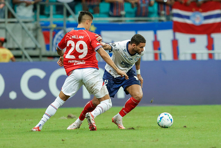 FIm da invencibilidade na Libertadores, para o campeão baiano