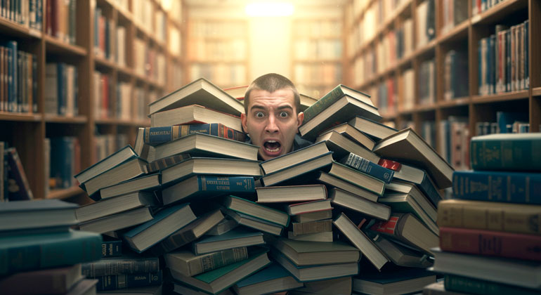 Como sobreviver ao bombardeio de palavras, ideias e autores?