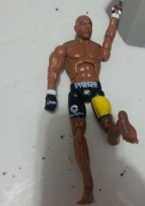 Anderson Silva - boneco