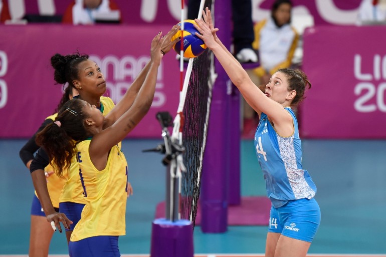 Pan Americano Brasil E Derrotado Pela Argentina No Volei Feminino